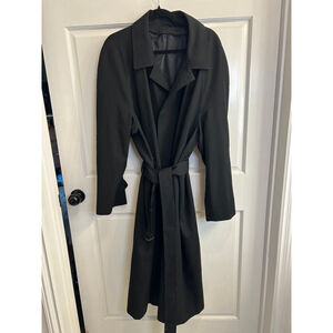 Trench coat unisex 100%wool made in Portugal xxl women’s or mens Large